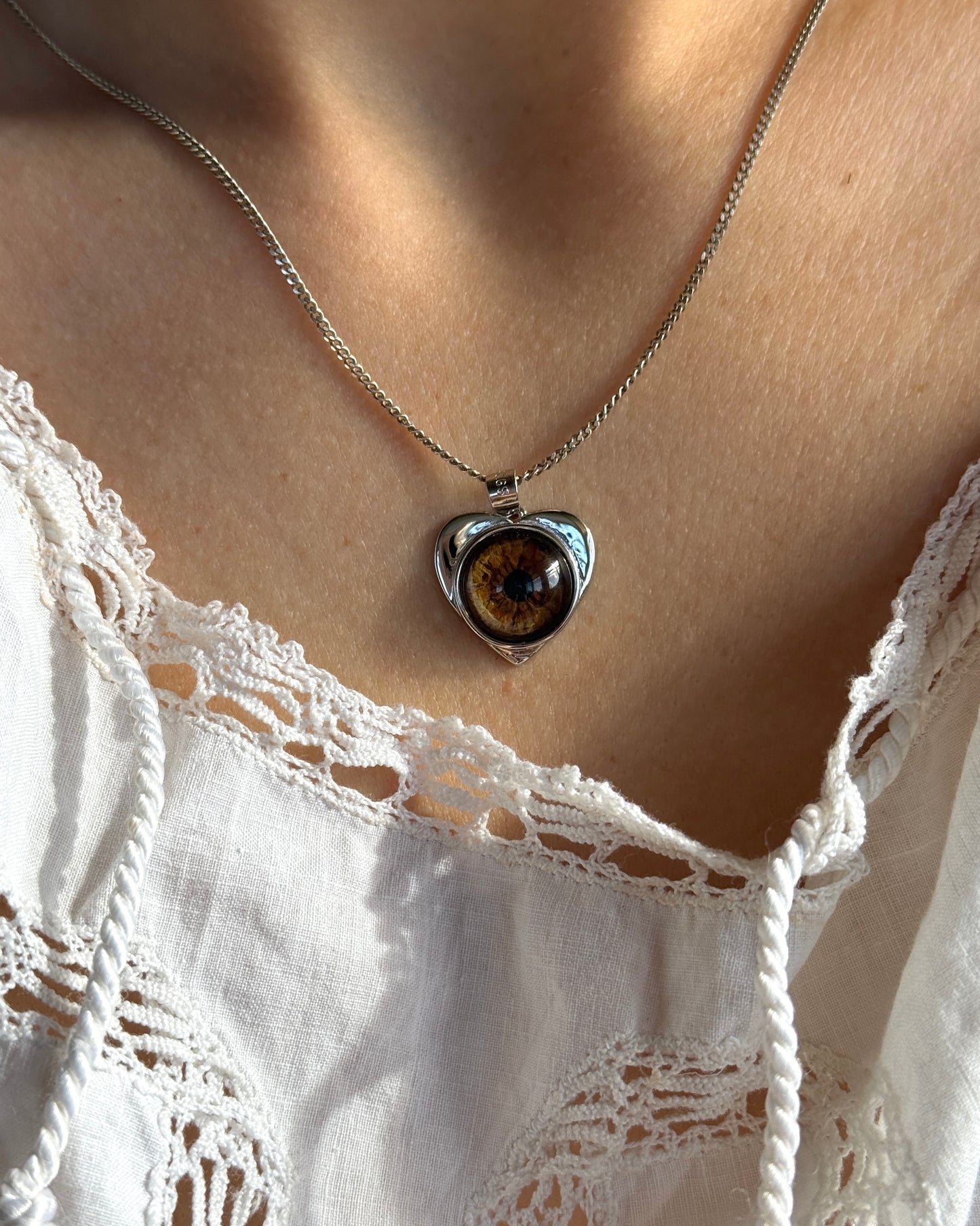 Hand-painted Custom Eye Jewelry