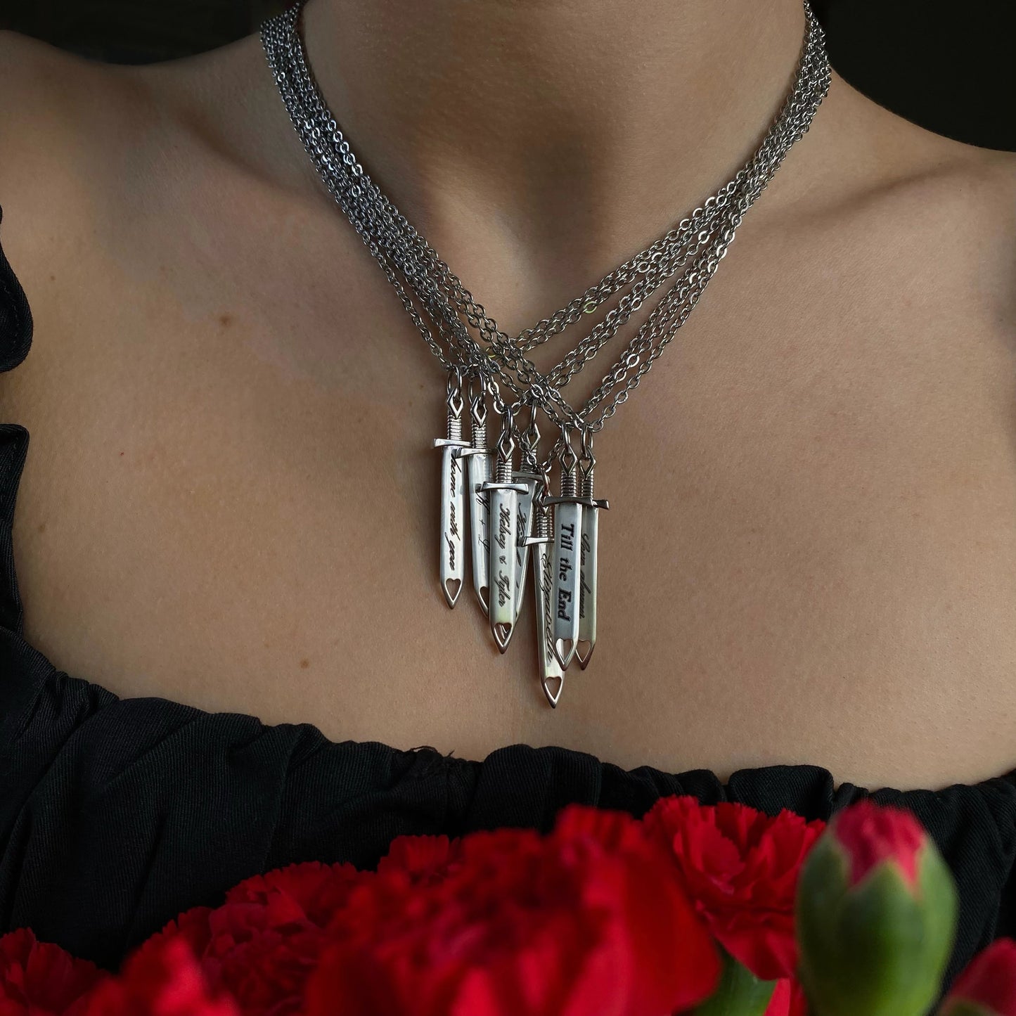 Custom Dagger Pendant, Custom Sword Pendant
