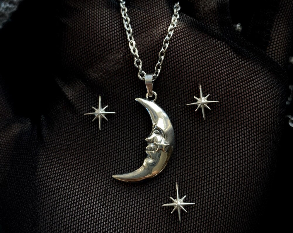 The Moon - Crescent Moon Pendant