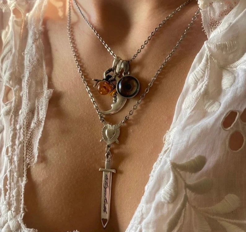 Custom Dagger Pendant, Custom Sword Pendant