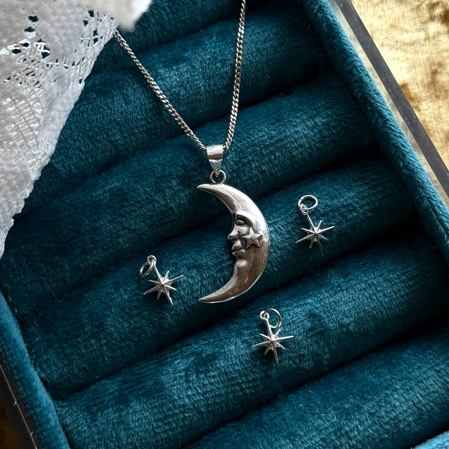 The Moon - Crescent Moon Pendant