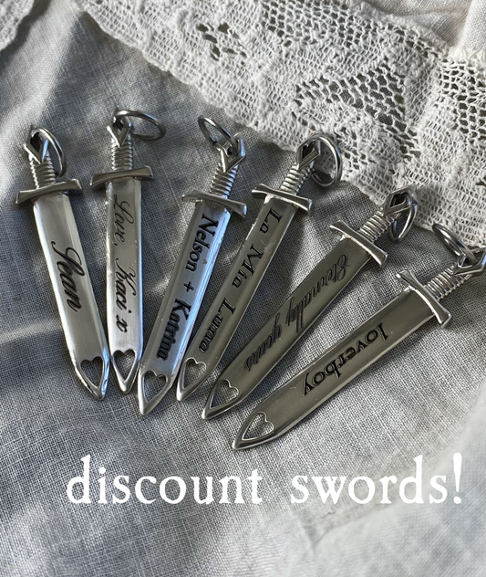 DISCOUNT Custom Swords - Please Read Description. (minor flaws)